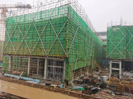 航天城同济医院隔墙项目_轻质材料_轻质墙体材料_隔音防火墙板-恒行5