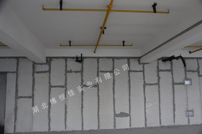 博悦佳轻质隔墙板施工效果图