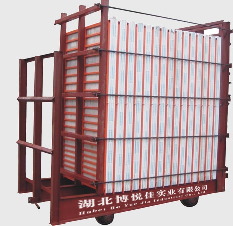 立式墙板生产模具车